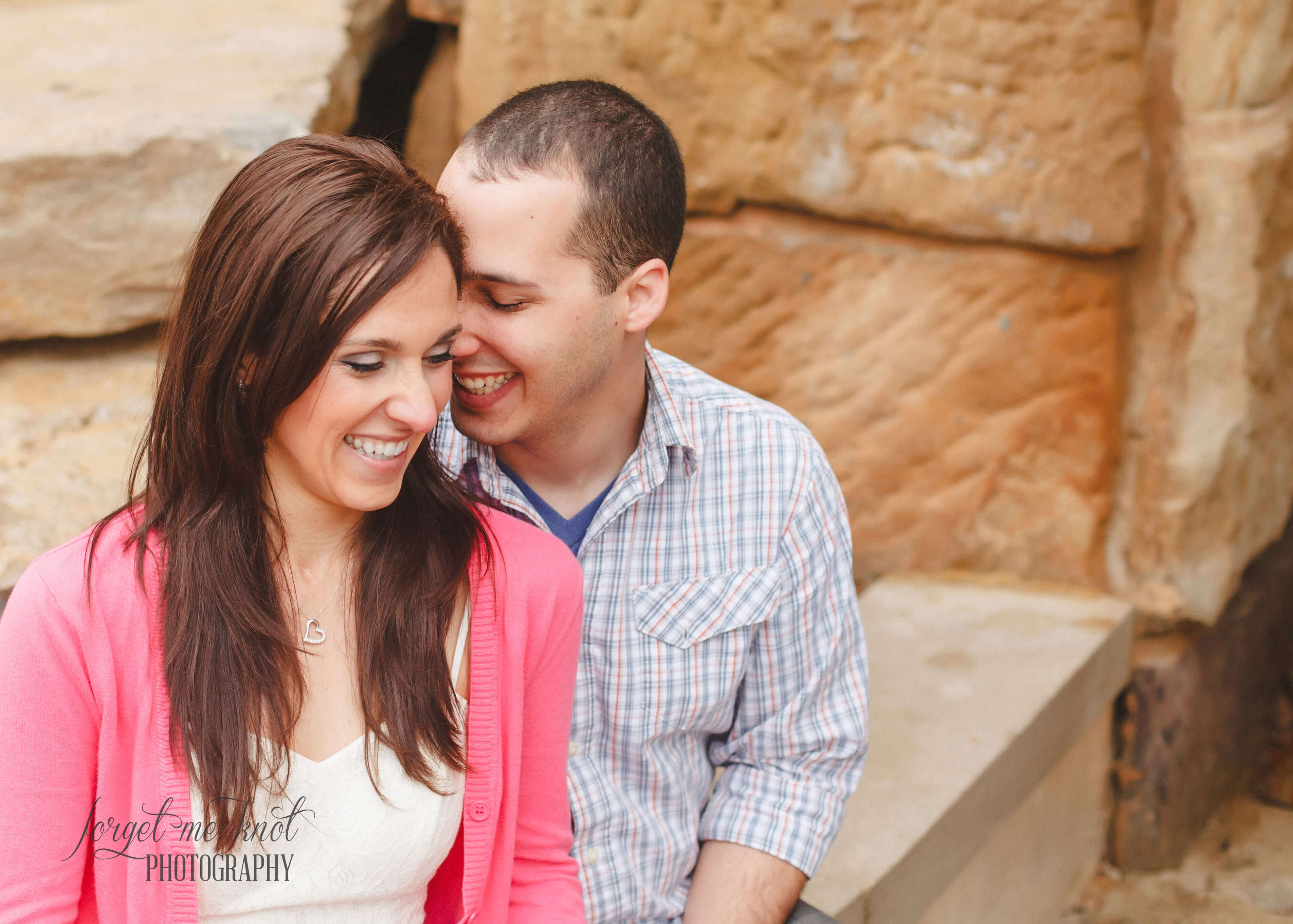 Michelle + Jesse // Easton Town Center Engagement // Wedding Photography Columbus Ohio // Forget Me Knot Photography