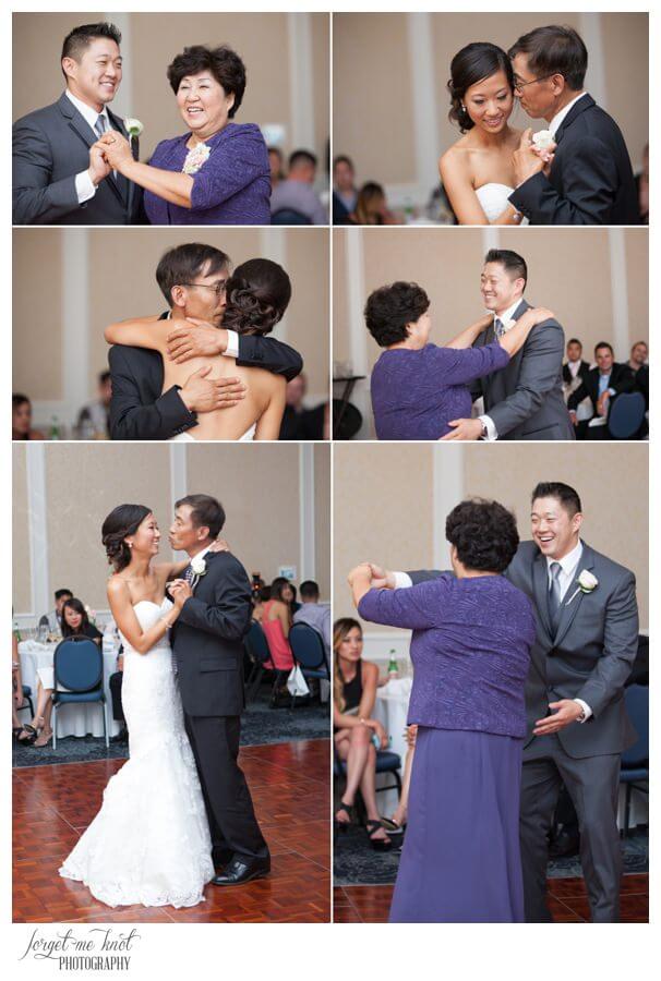 Nationwide Hotel and Conference Center Wedding Photos Lewis Center, OH Photographer wedding bride groom parent dances