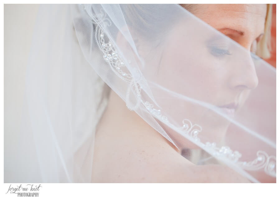 Columbus Ohio Wedding Photographer Forget Me Knot Photography bride wedding veil
