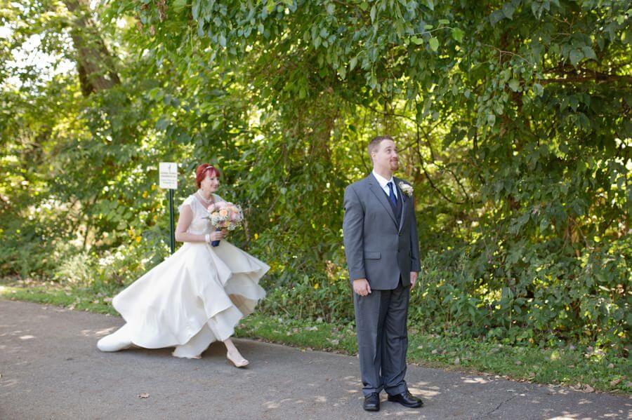 Backyard Wedding Columbus Ohio Melissa And Will Forget Me Knot Phtography