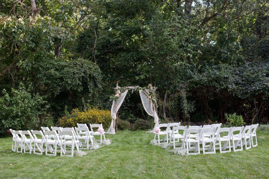 Backyard Wedding Columbus Ohio Melissa And Will Forget Me Knot Phtography