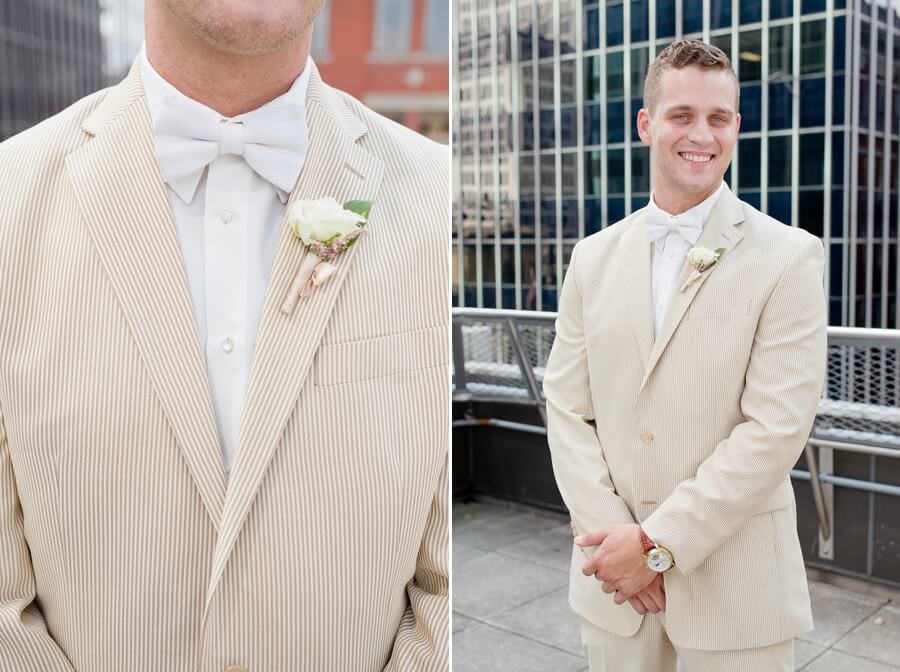 groom in wedding suit