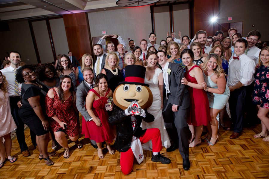 The Blackwell Columbus OH group photo with Brutus