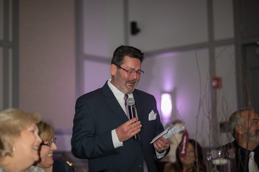 father of bride speech at Noah's Event Venue