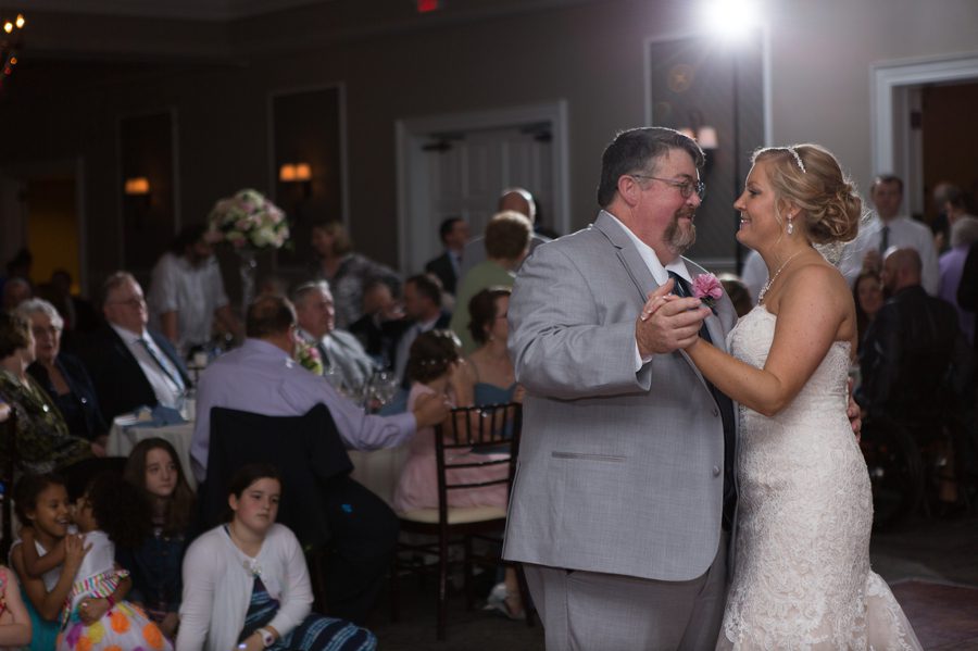 father of the bride dance at wedgewood country club