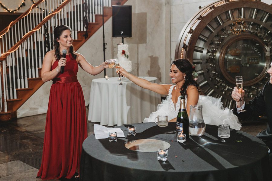 maid of honor speech at the vault