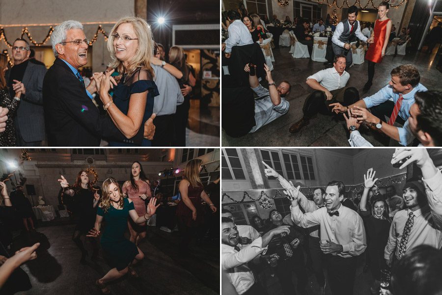 reception dancing photos at columbus ohio The Vault