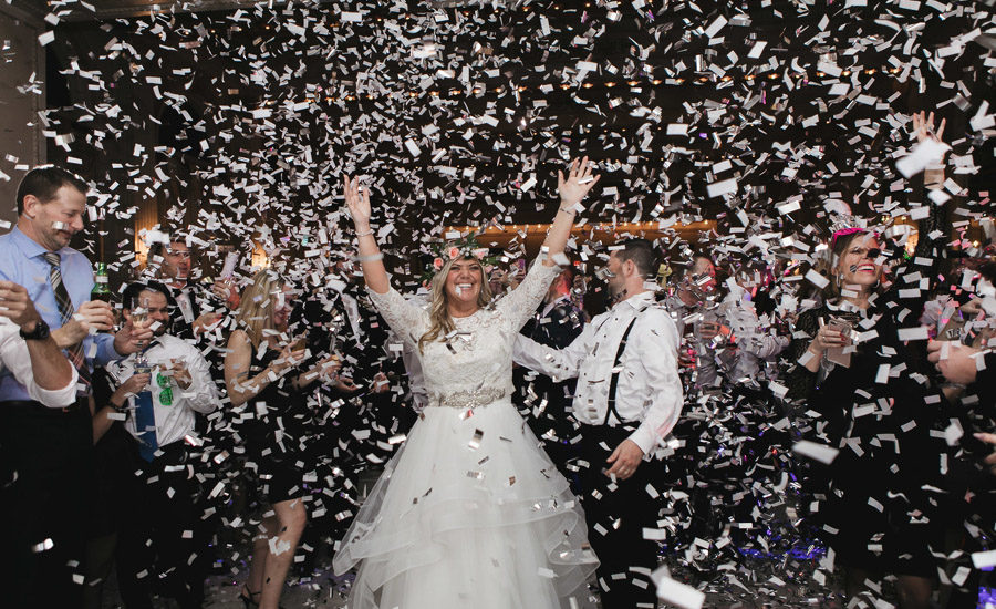 new year's eve confetti photo at the westin great southern