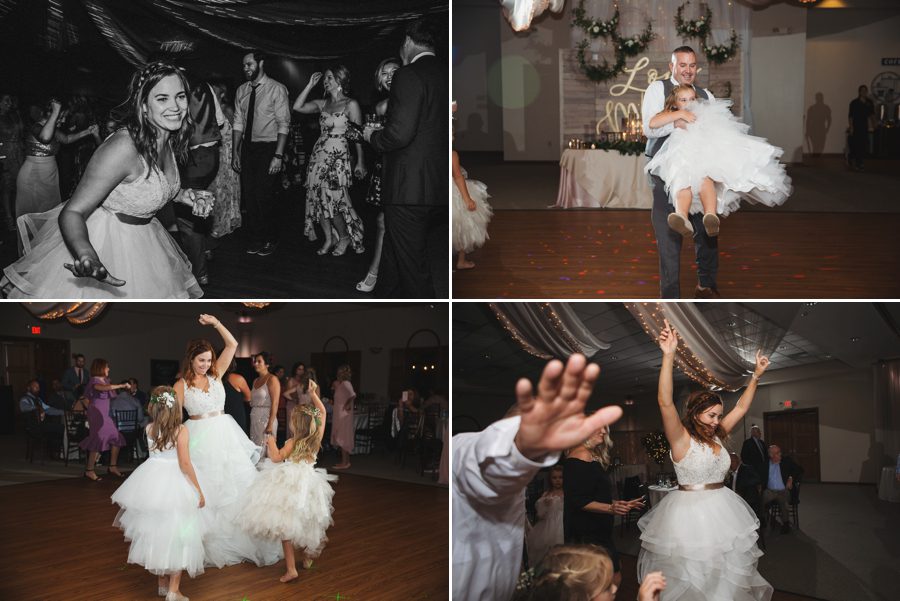 dancing photos of bride at reception
