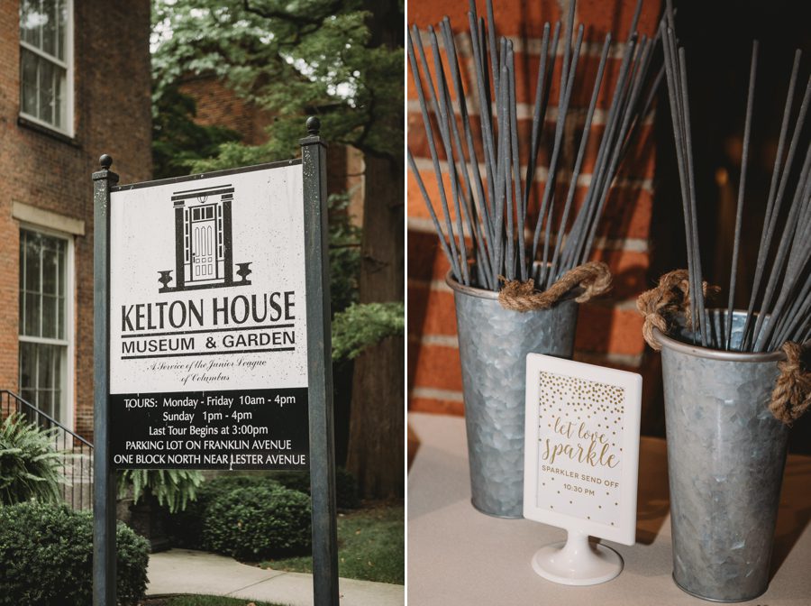 Kelton House museum and garden wedding