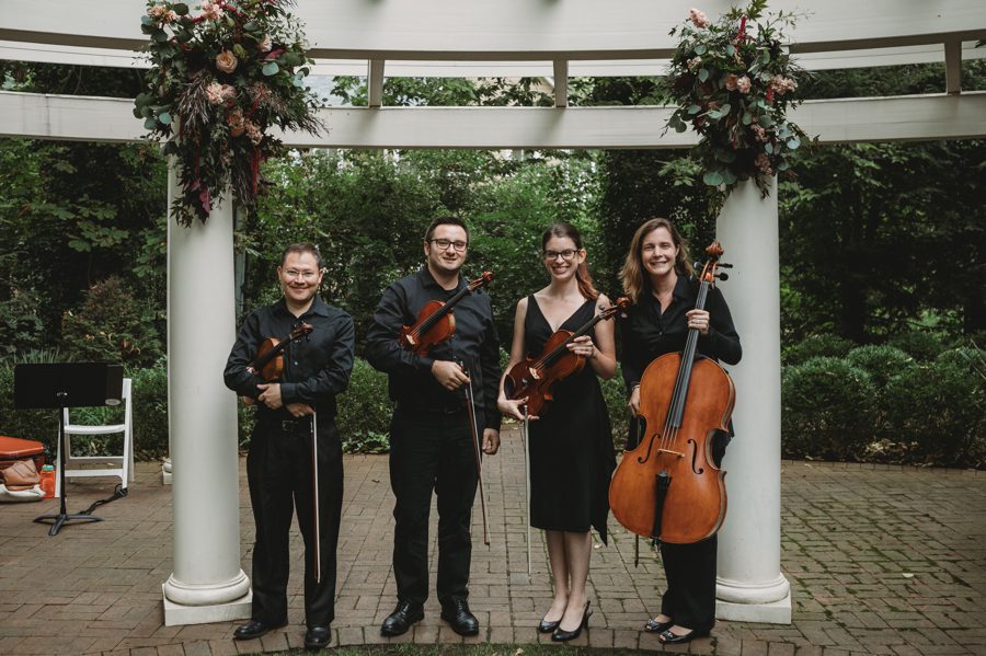 Columbus musicians at wedding ceremony