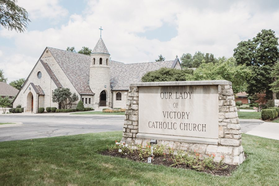 side image of Our Lady of Victory Catholic Church Columbus Ohio